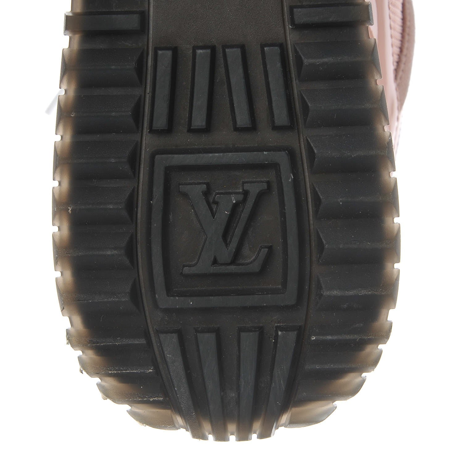 Louis Vuitton Suede Damier Azur Run Away Sneakers 38 Pink 8 of 12