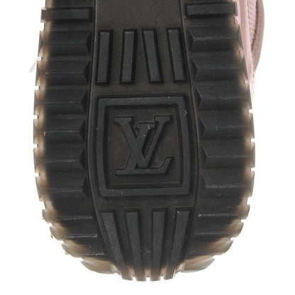 Louis Vuitton Suede Damier Azur Run Away Sneakers 38 Pink 8 of 12