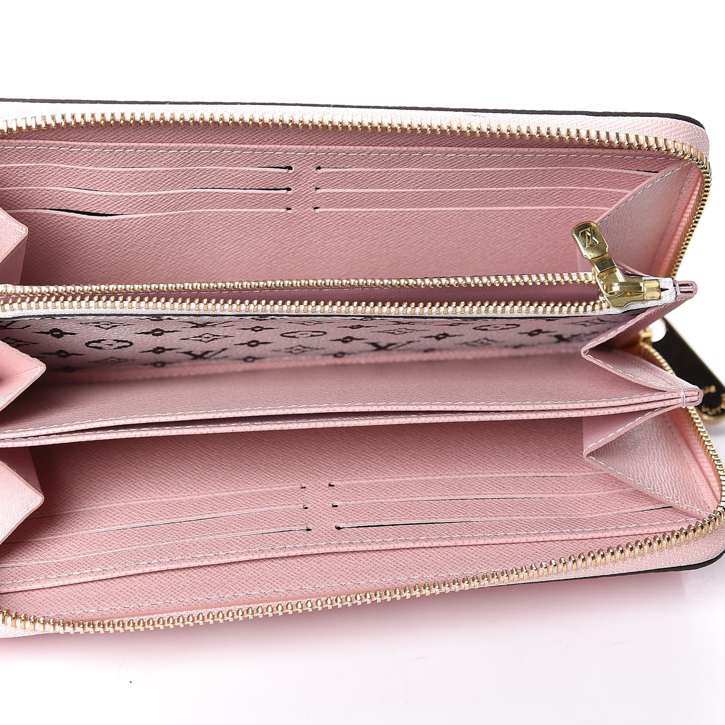 Monogram Giant Zippy Wallet Rouge Rose