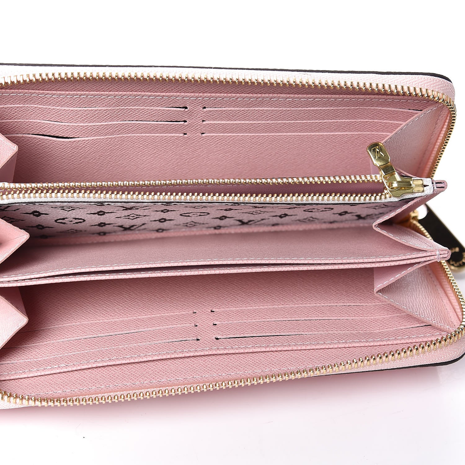 Louis Vuitton Monogram Giant Zippy Wallet Rouge Rose 8 of 14