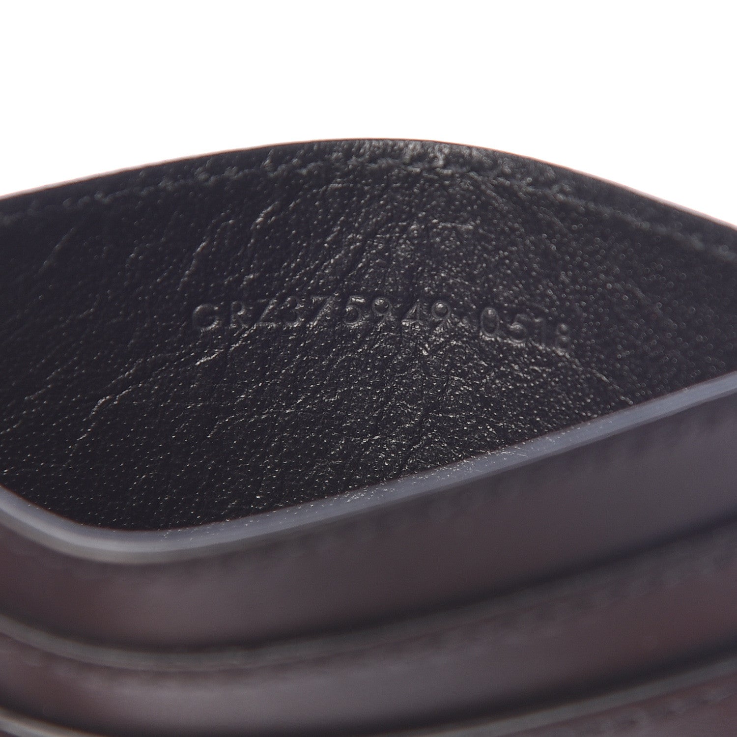 Saint Laurent Calfskin 1971 All Over Card Case Black 6 of 7