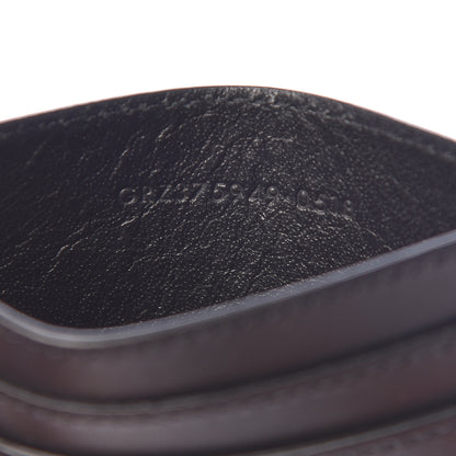 Saint Laurent Calfskin 1971 All Over Card Case Black 6 of 7