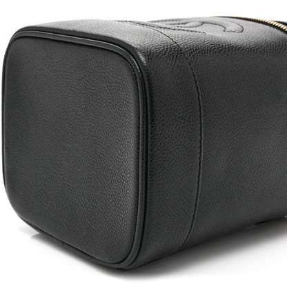 Chanel Caviar Vanity Cosmetic Case Black 11 of 11