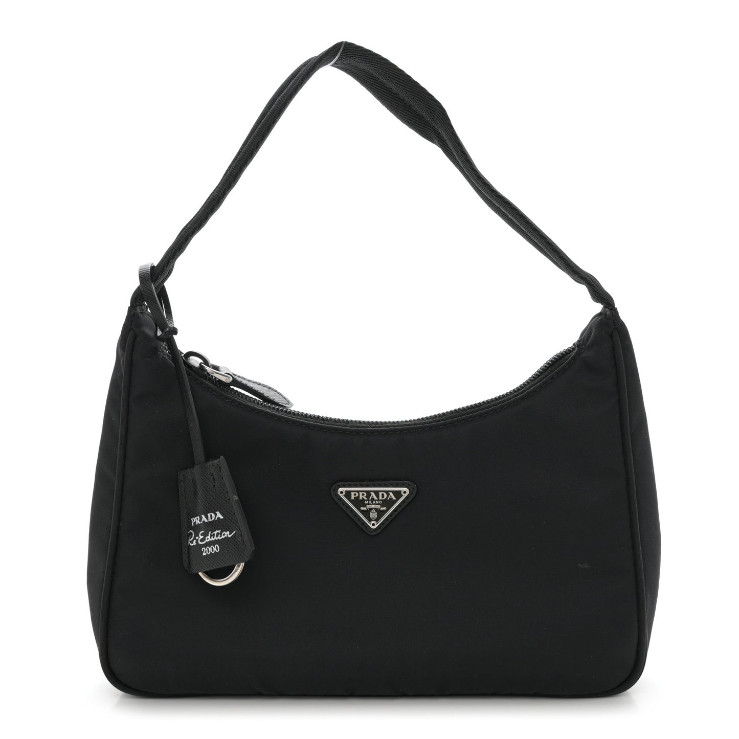 Tessuto Nylon Mini Re-Edition 2000 Bag Black