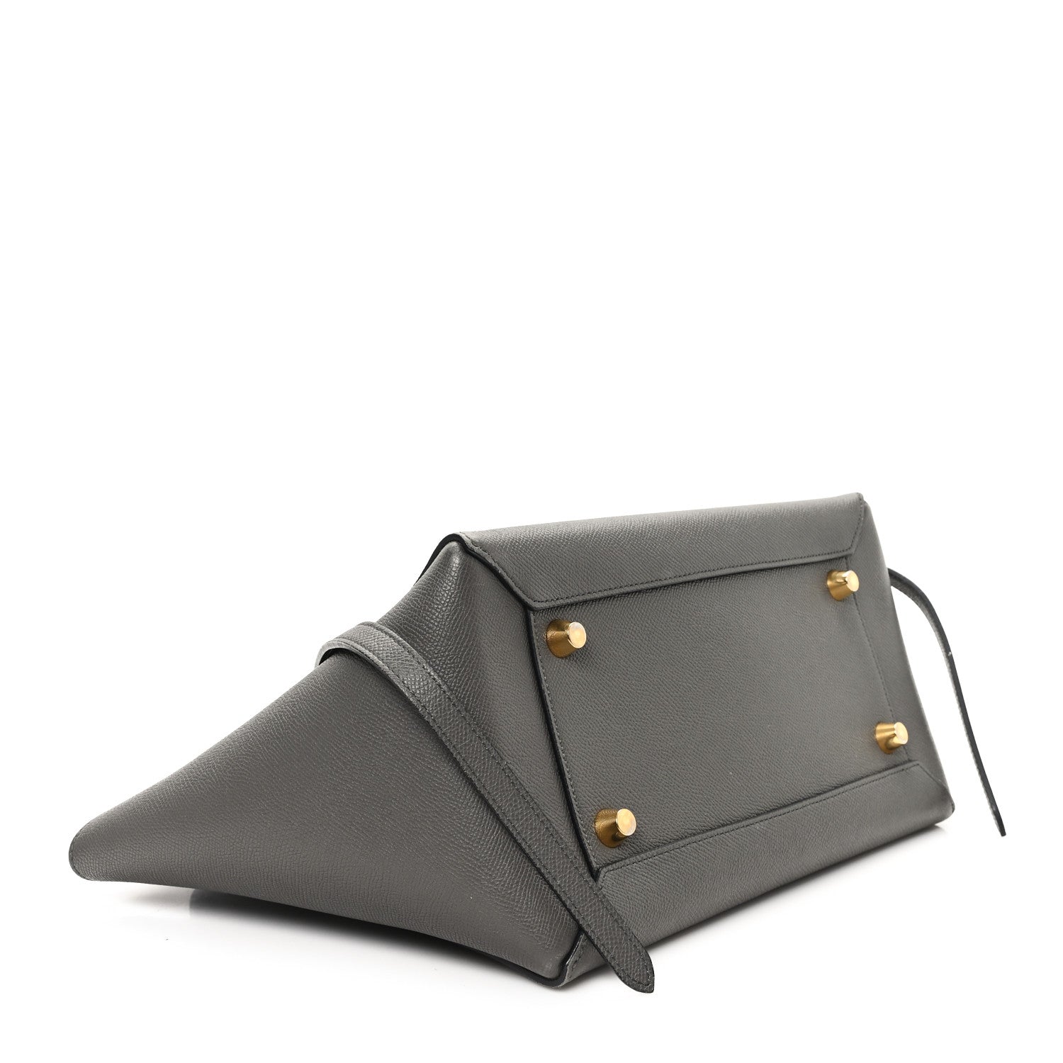 Celine Grained Calfskin Mini Belt Bag Grey 4 of 14