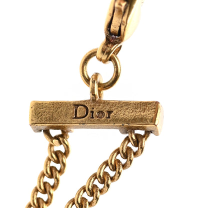 Christian Dior Metal J'Adior Choker Necklace Aged Gold 5 of 6