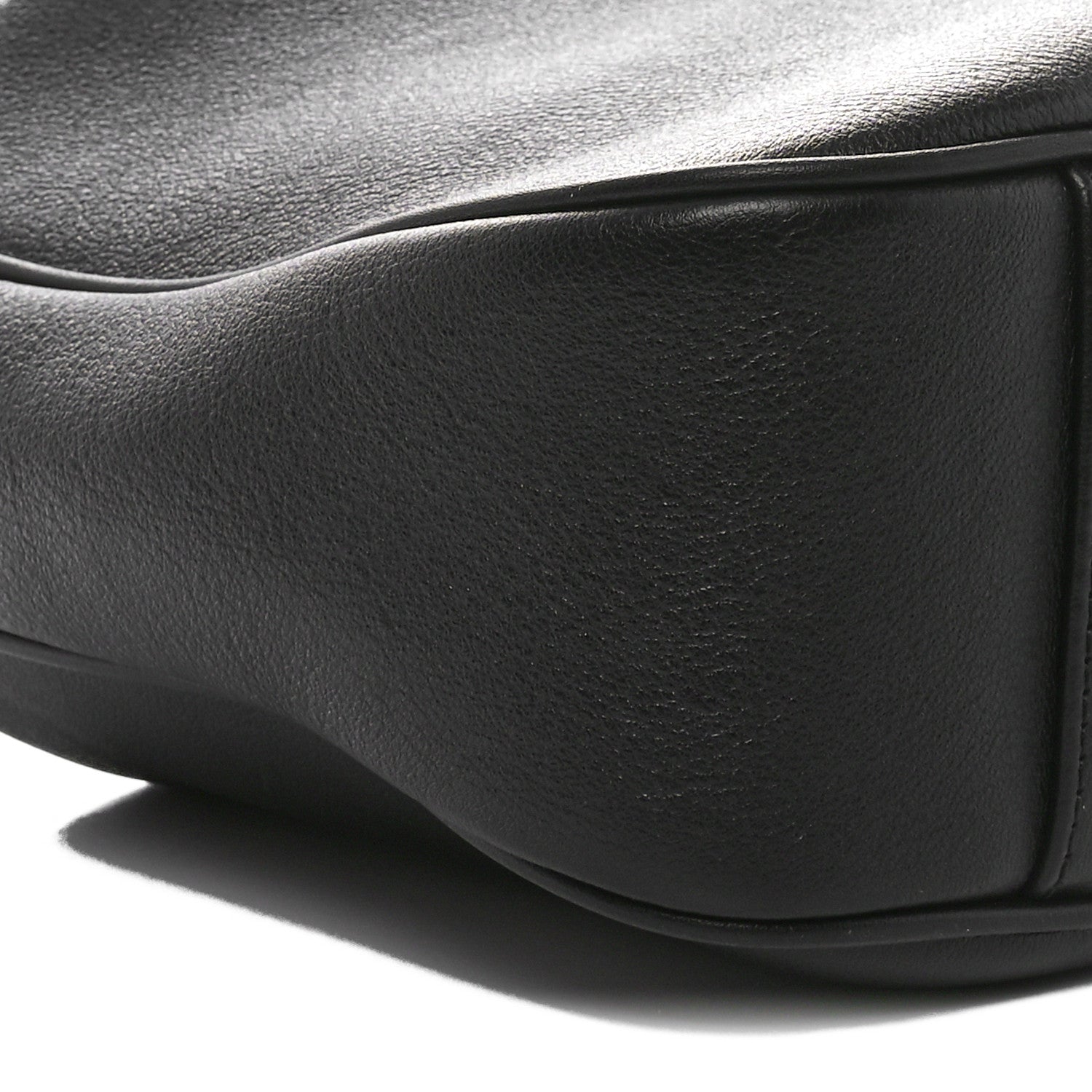 Gucci Softy Wonka Textured Dollar Calfskin Medium Diana Shoulder Bag Black 9 of 10
