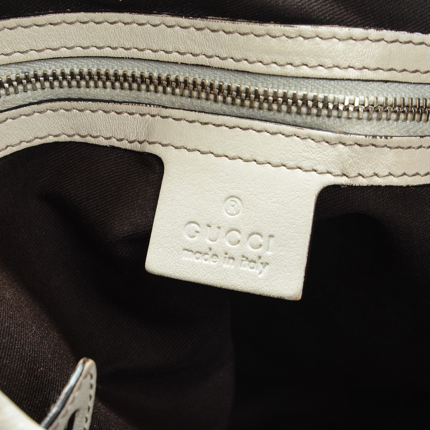 Gucci Monogram Medium Pelham Shoulder Bag Off White 6 of 13