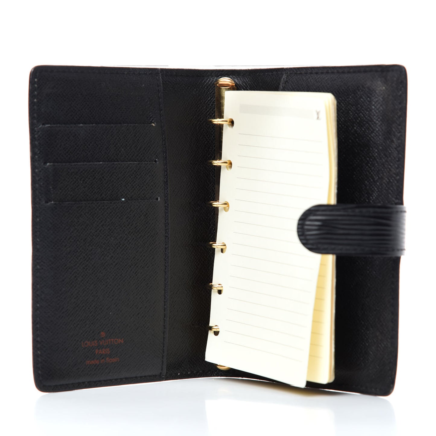 Epi Small Ring Agenda Cover Black