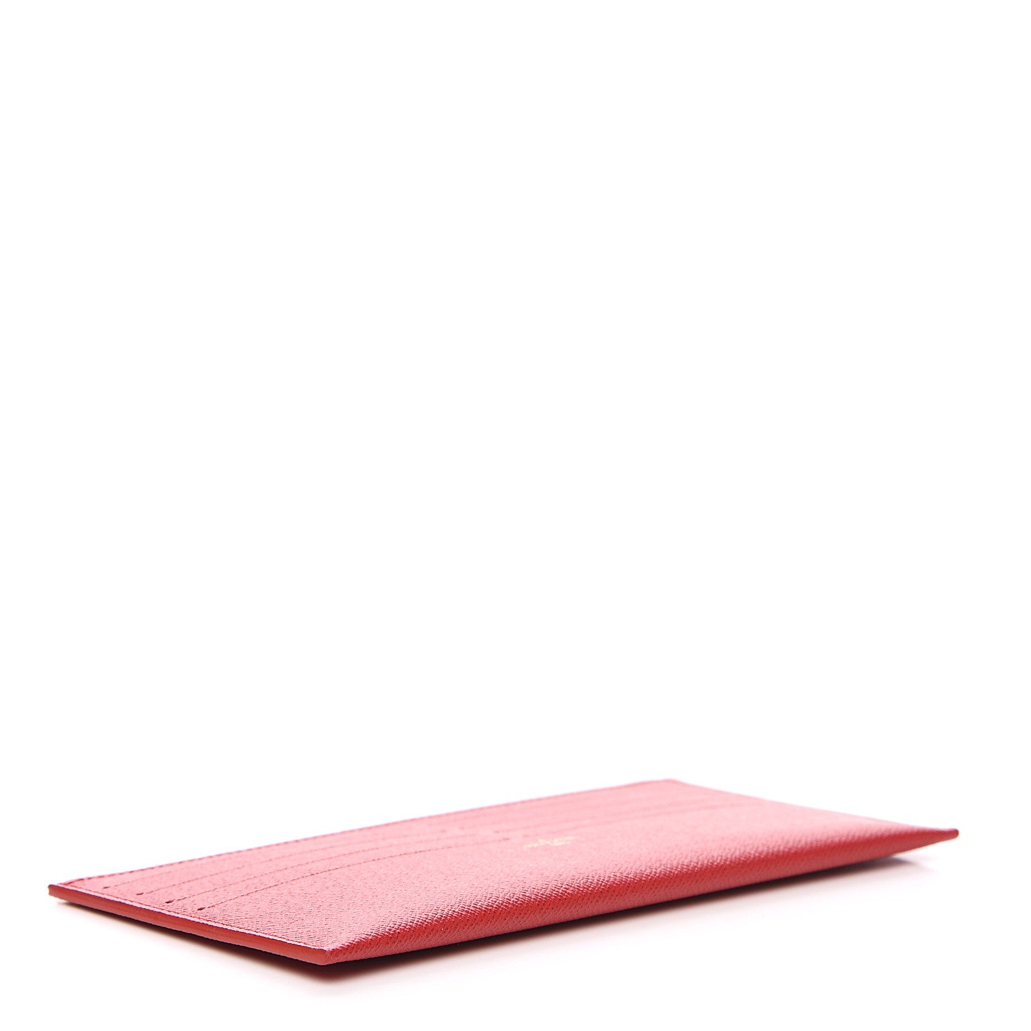 Louis Vuitton Calfskin Felicie Card Holder Insert Cherry 3 of 5