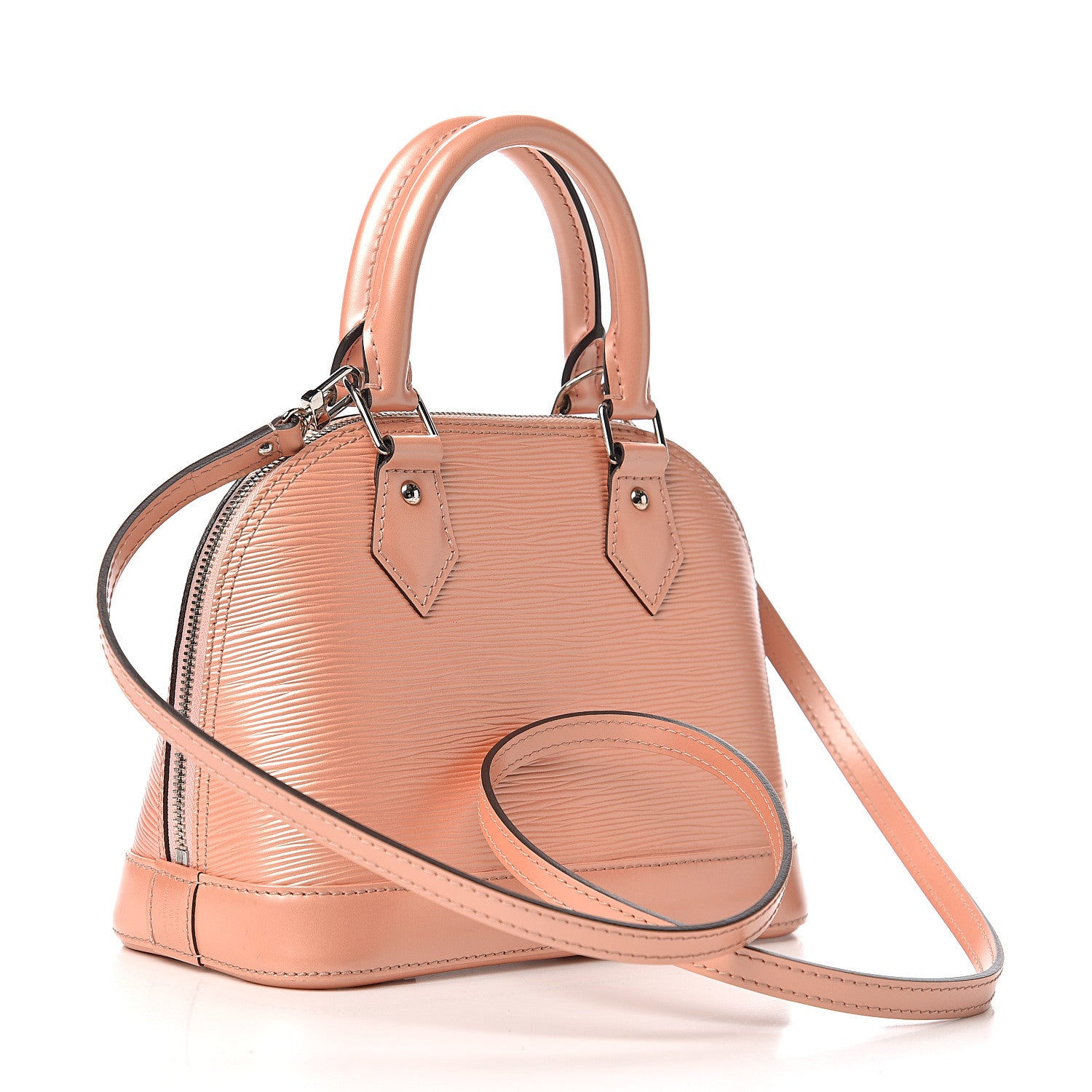 Louis Vuitton Epi Alma BB Rose Nacre 2 of 13