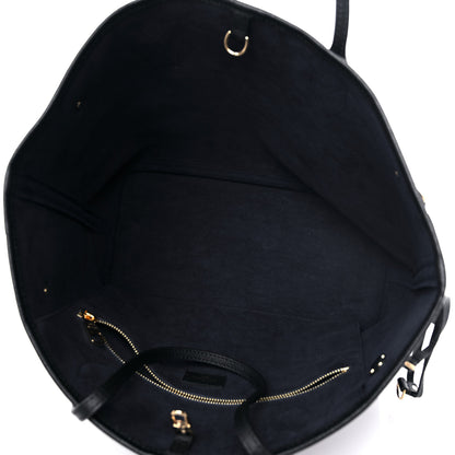 Louis Vuitton Empreinte Monogram Giant Neverfull MM Black 5 of 6