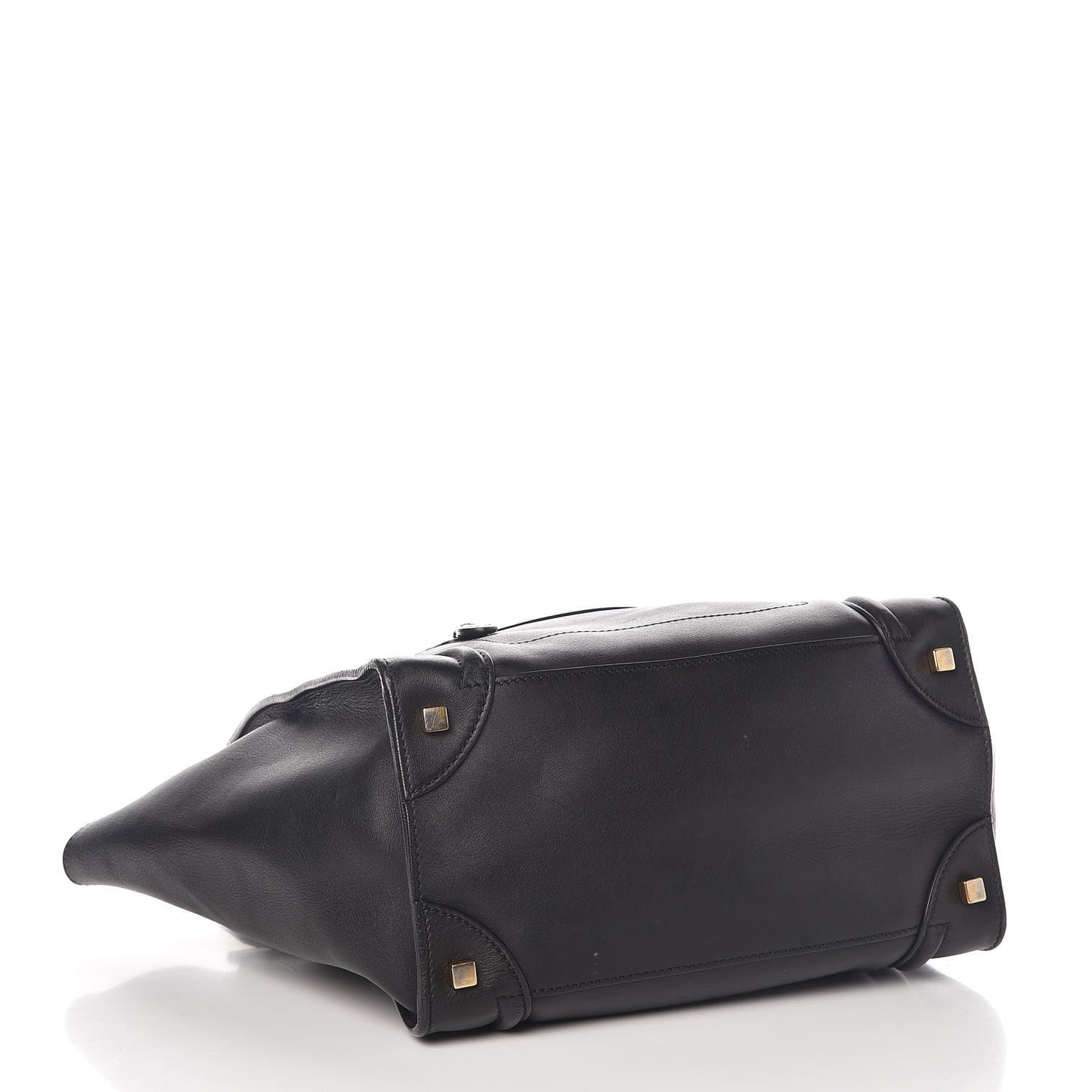 Smooth Calfskin Mini Luggage Black