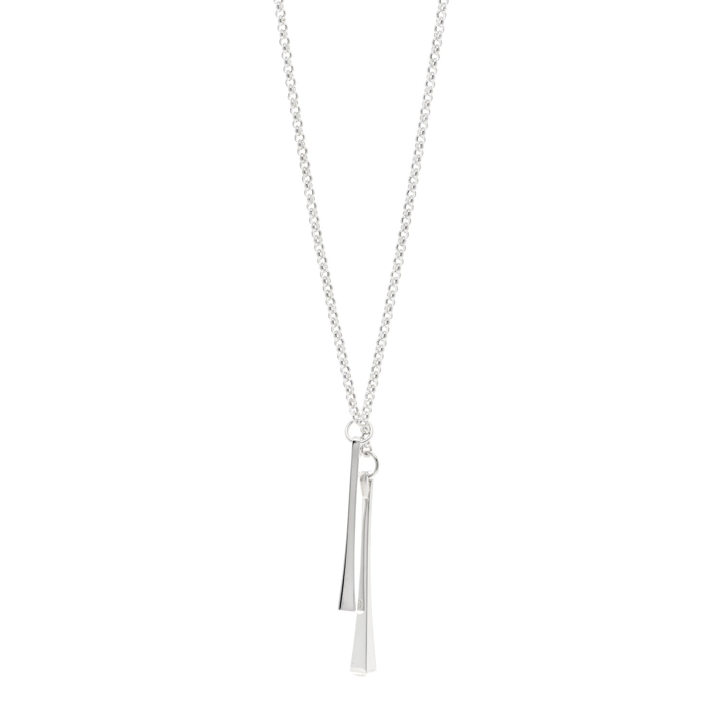 Sterling Silver Clou de Forge Lariat Necklace