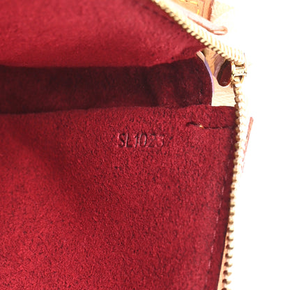 Louis Vuitton Monogram Multicolor Pochette Accessories White 7 of 12