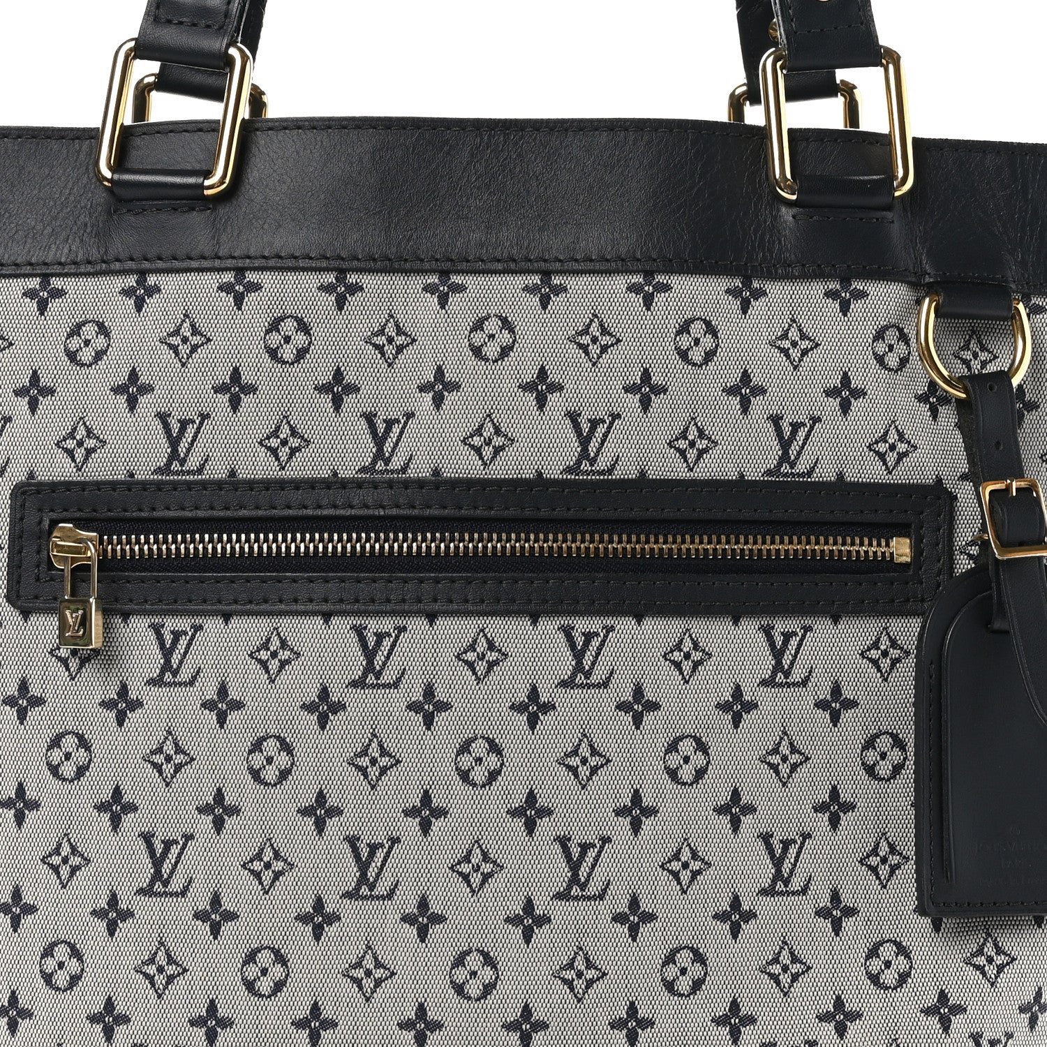 Louis Vuitton Mini Monogram Lucille GM Blue 7 of 9
