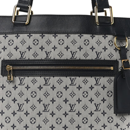 Louis Vuitton Mini Monogram Lucille GM Blue 7 of 9