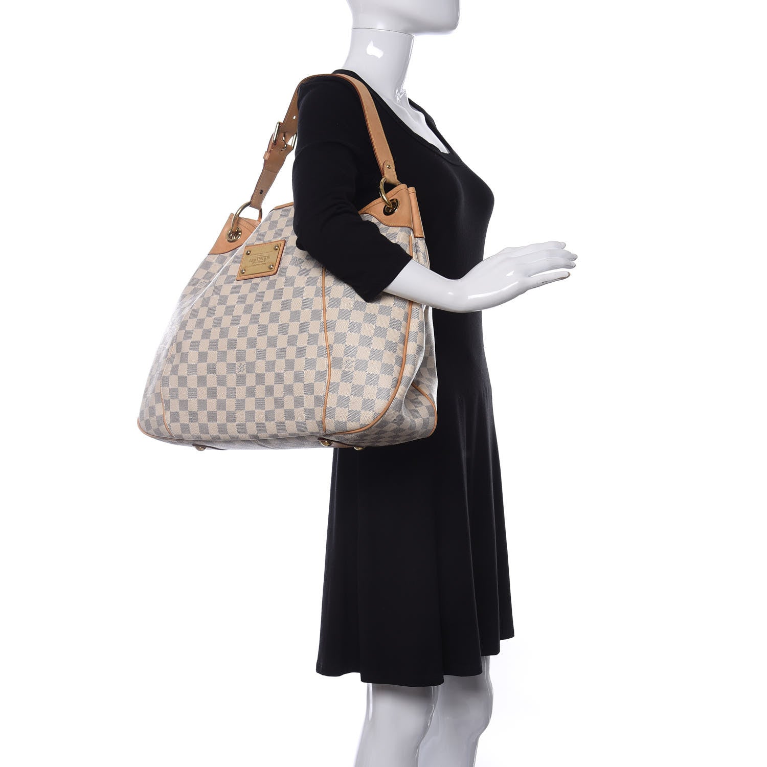 Louis Vuitton Damier Azur Galliera PM 2 of 9