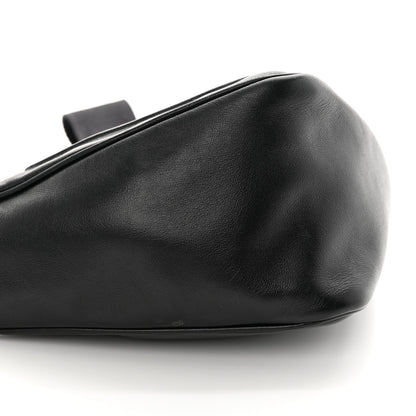 Prada Grace Lux Triangle Shoulder Bag Black 9 of 14