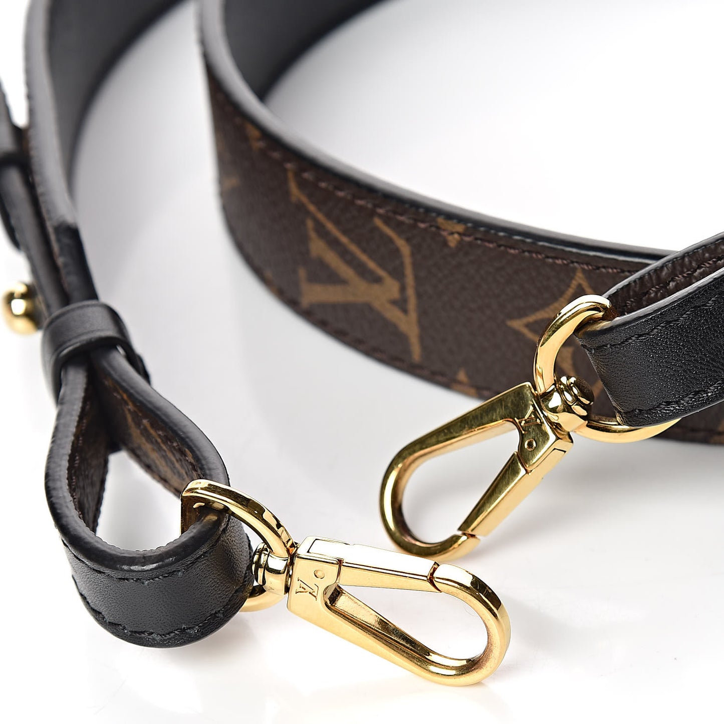 Monogram Bandouliere Shoulder Strap XL Black