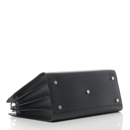 Saint Laurent Calfskin Small Sac De Jour Black Fuchsia 3 of 8