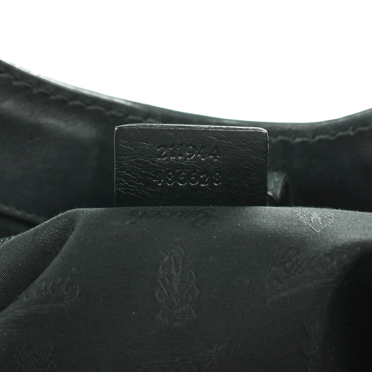 Gucci Guccissima Medium Sukey Tote Black 7 of 7