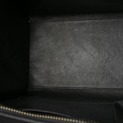 Celine Elephant Calfskin Mini Tri-Color Luggage Beige 8 of 8