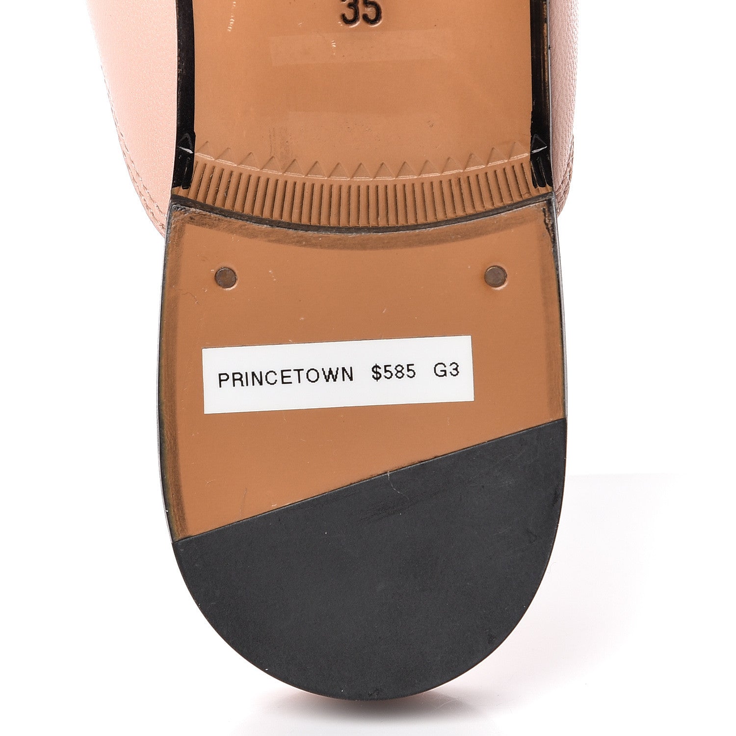 Gucci Malaga Kid Womens Princetown Slippers 35 Perfect Pink 7 of 11