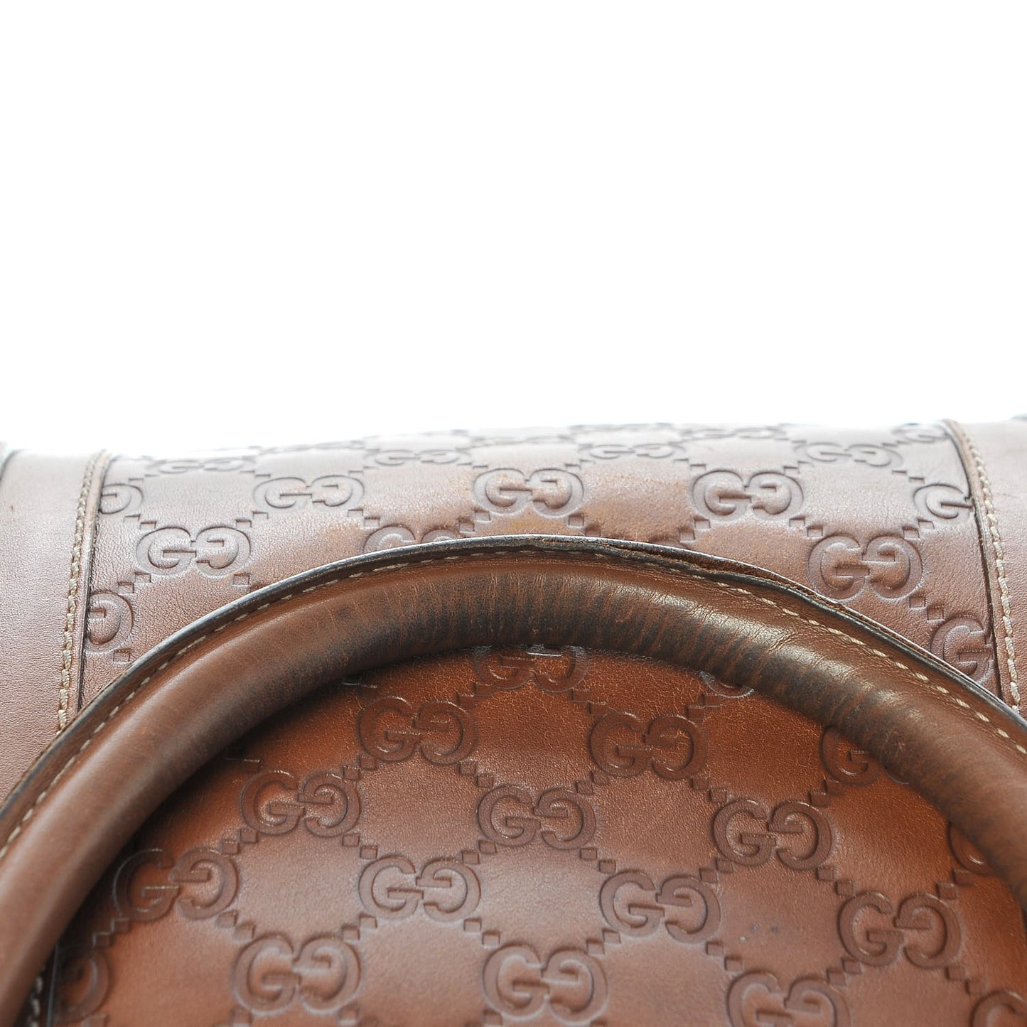 Guccissima Large Tote Brown