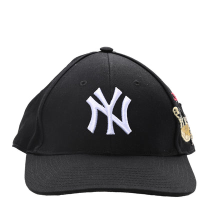 Gucci X MLB Cotton NY Yankees Baseball Hat 57-61 Black 3 of 9