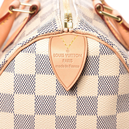 Louis Vuitton Damier Azur Speedy 25 7 of 9