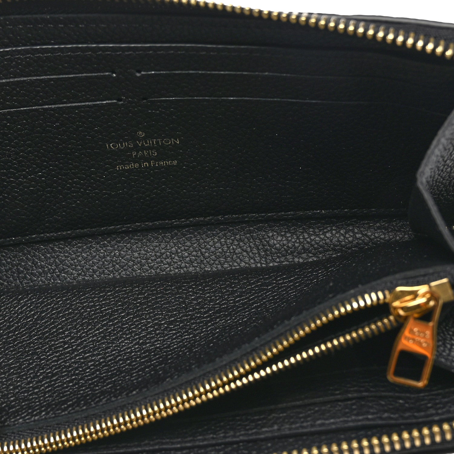 Louis Vuitton Empreinte Clemence Wallet Black 5 of 8
