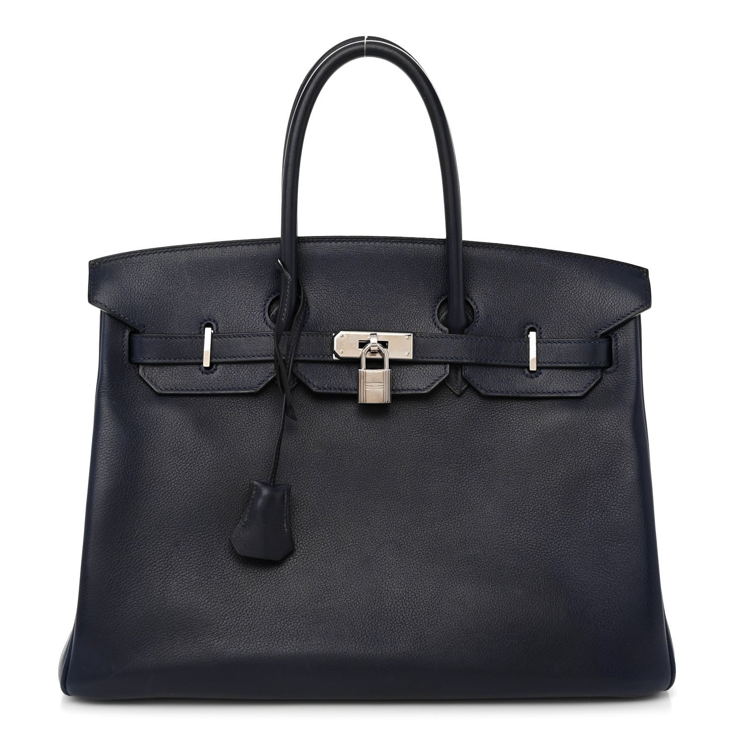 Hermes Evergrain Birkin 35 Bleu Indigo 1 of 19