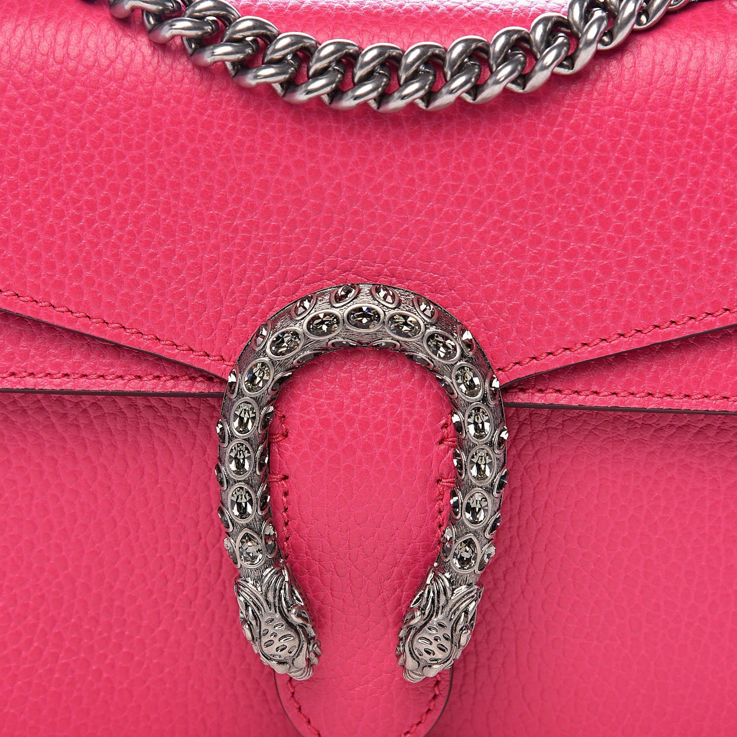 Gucci Calfskin Mini Dionysus Shoulder Bag Box Pink 8 of 12