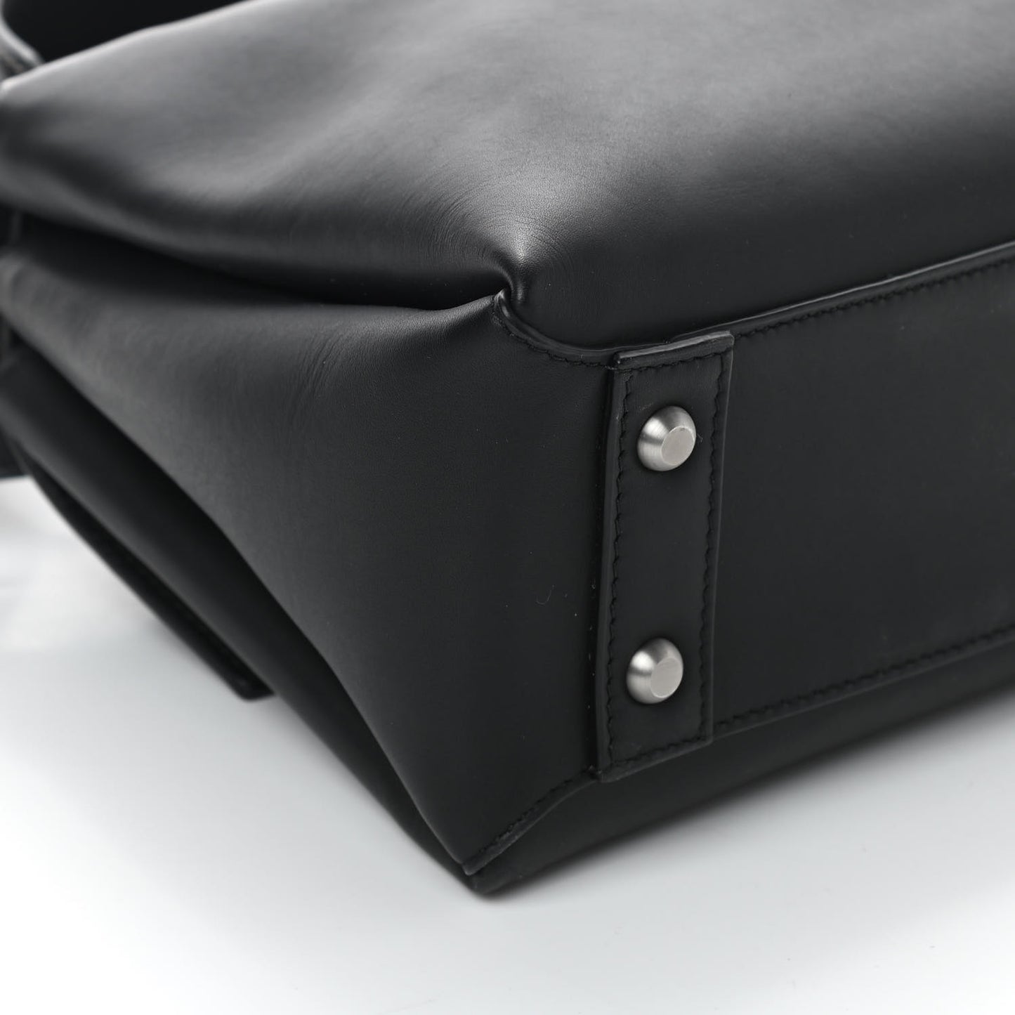 Nappa Small Piazza Bag Black