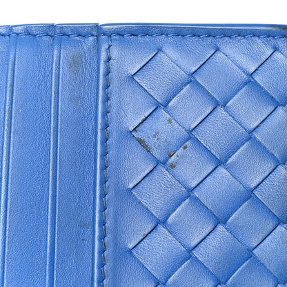 Bottega Veneta Nappa Intrecciato Continental Flap Wallet Bluette 13 of 13