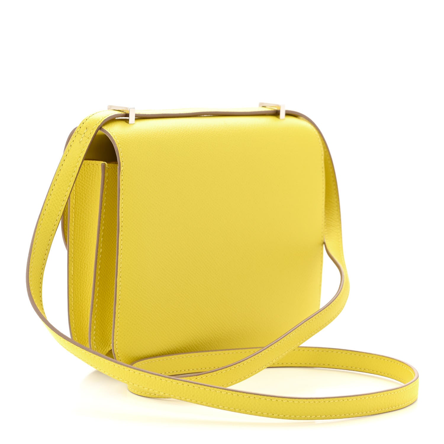 Hermes Epsom Constance 18 Lime 3 of 12
