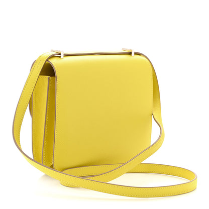 Hermes Epsom Constance 18 Lime 3 of 12