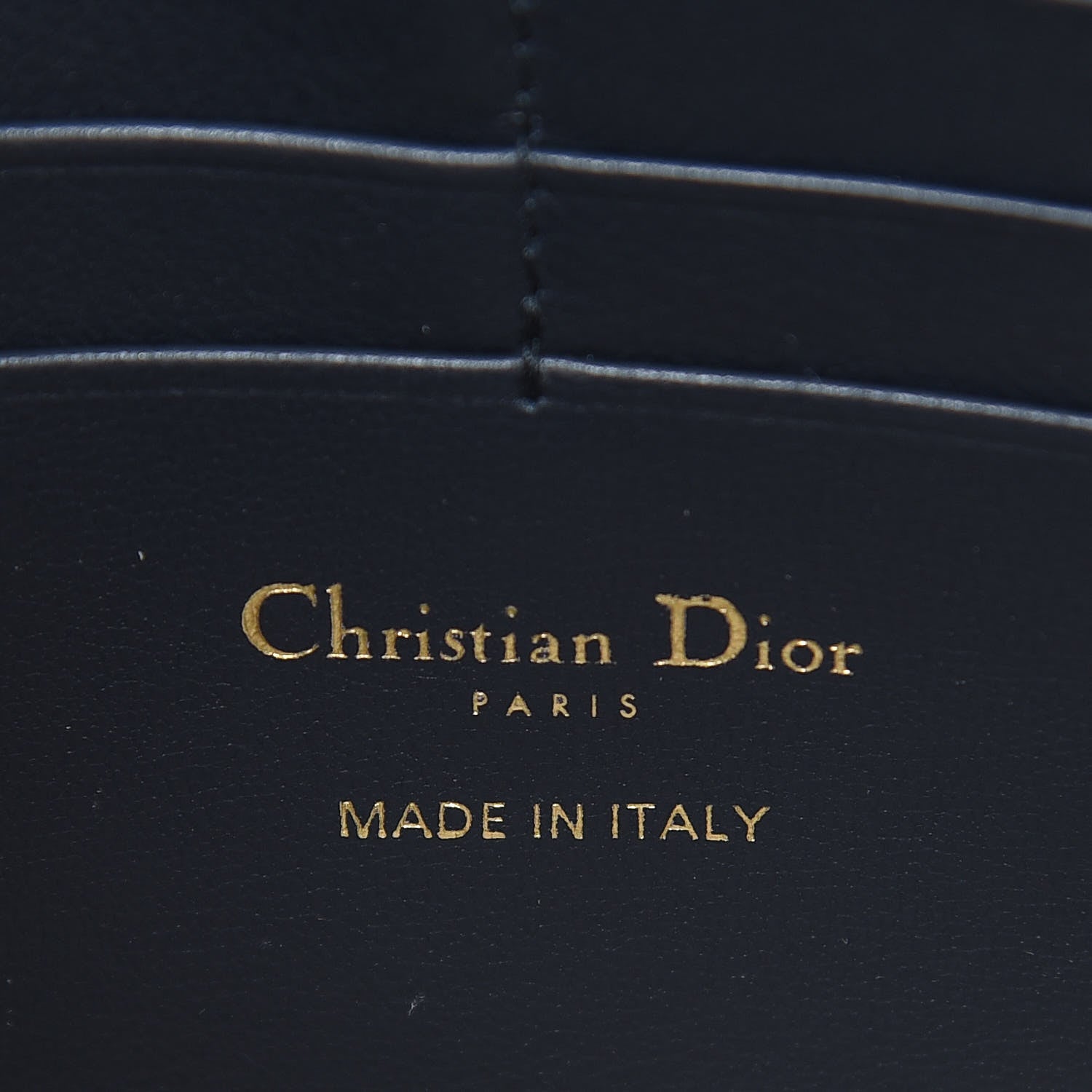 Christian Dior Oblique Saddle Chain Pouch Blue 6 of 9