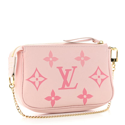 Louis Vuitton Empreinte Monogram Giant By The Pool Mini Pochette Accessories Bouton De Rose 3 of 9