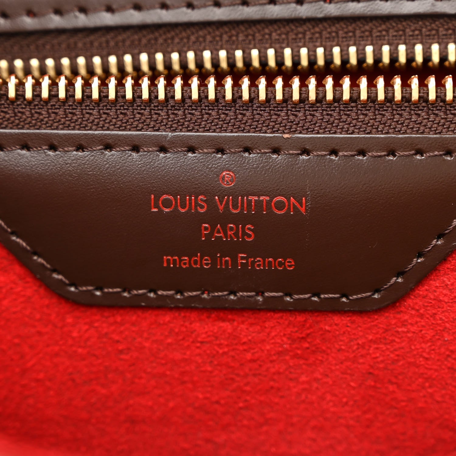 Louis Vuitton Damier Ebene Bergamo GM 6 of 11