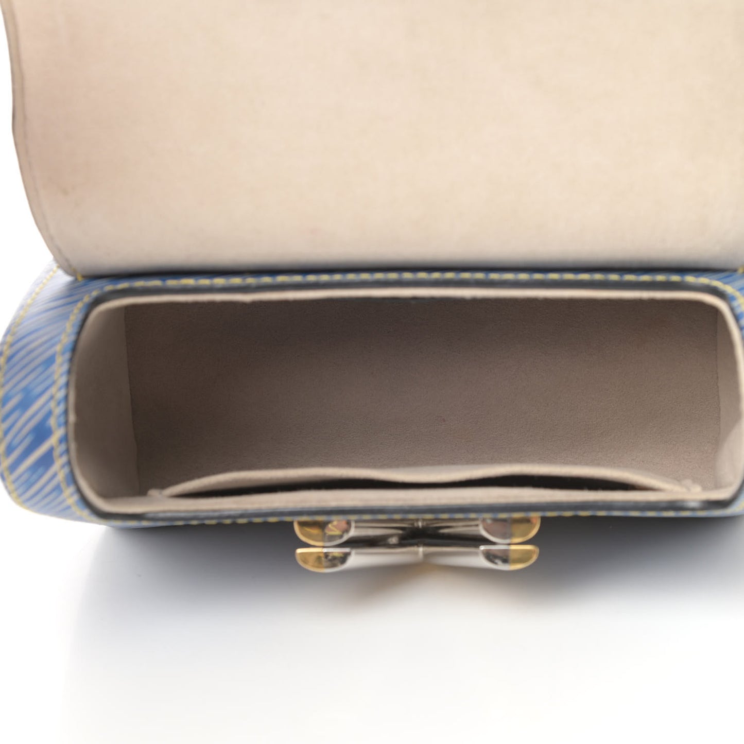 Epi Twist Shoulder Bag PM Denim Light