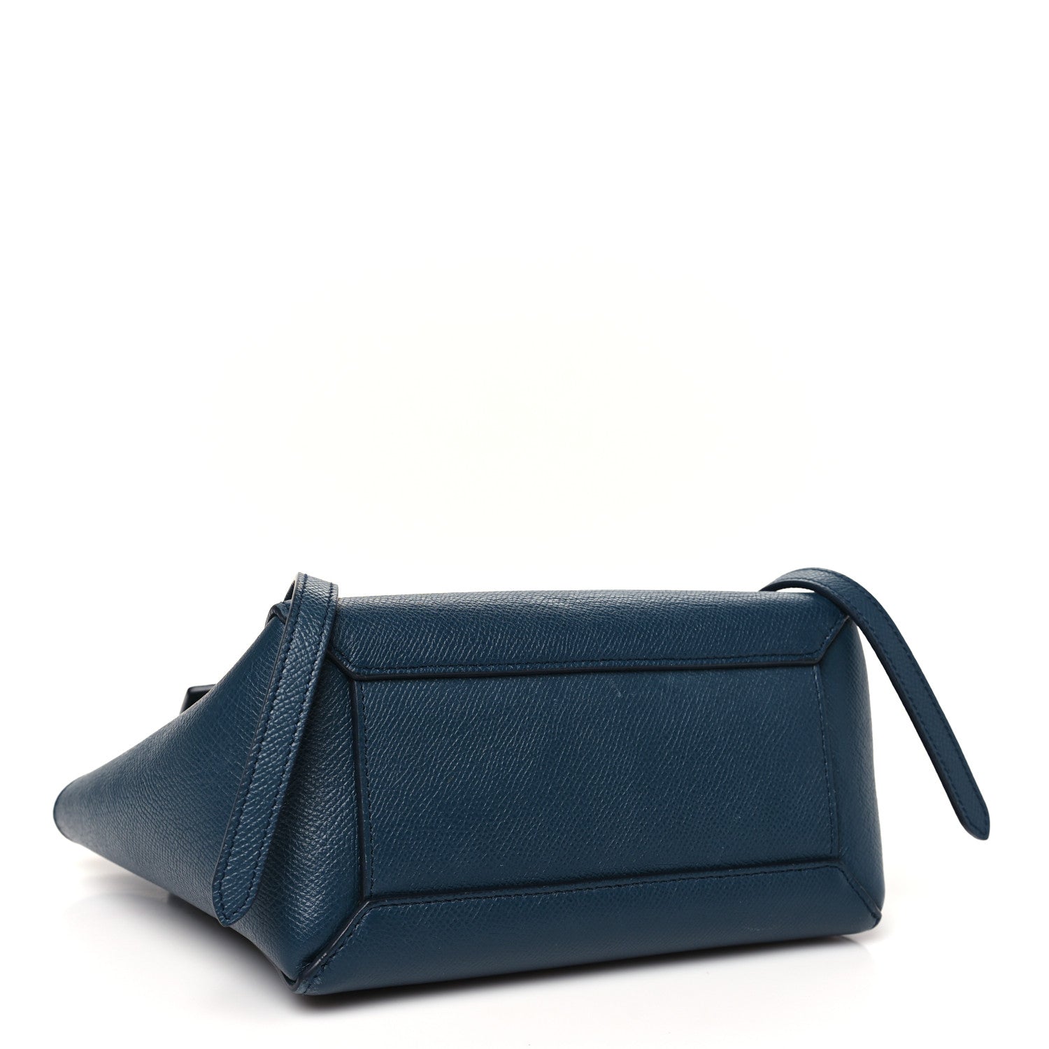 Celine Grained Calfskin Nano Belt Bag Abyss Blue 4 of 13