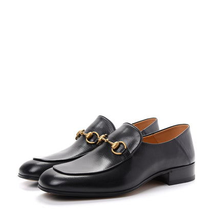 Gucci Goatskin Mens Horsebit Loafers 8 Black 2 of 11