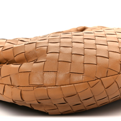 Bottega Veneta Nappa Intrecciato Teen Jodie Hobo Caramel 10 of 11