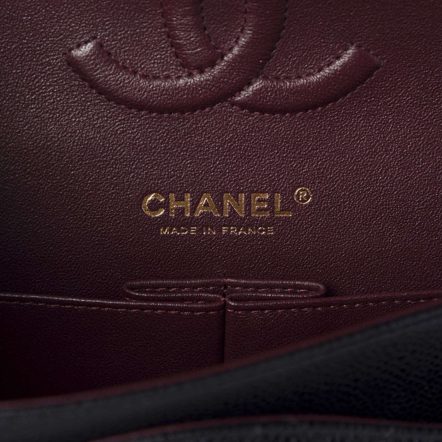 Chanel Caviar Quilted Medium Double Flap Black 9 of 11