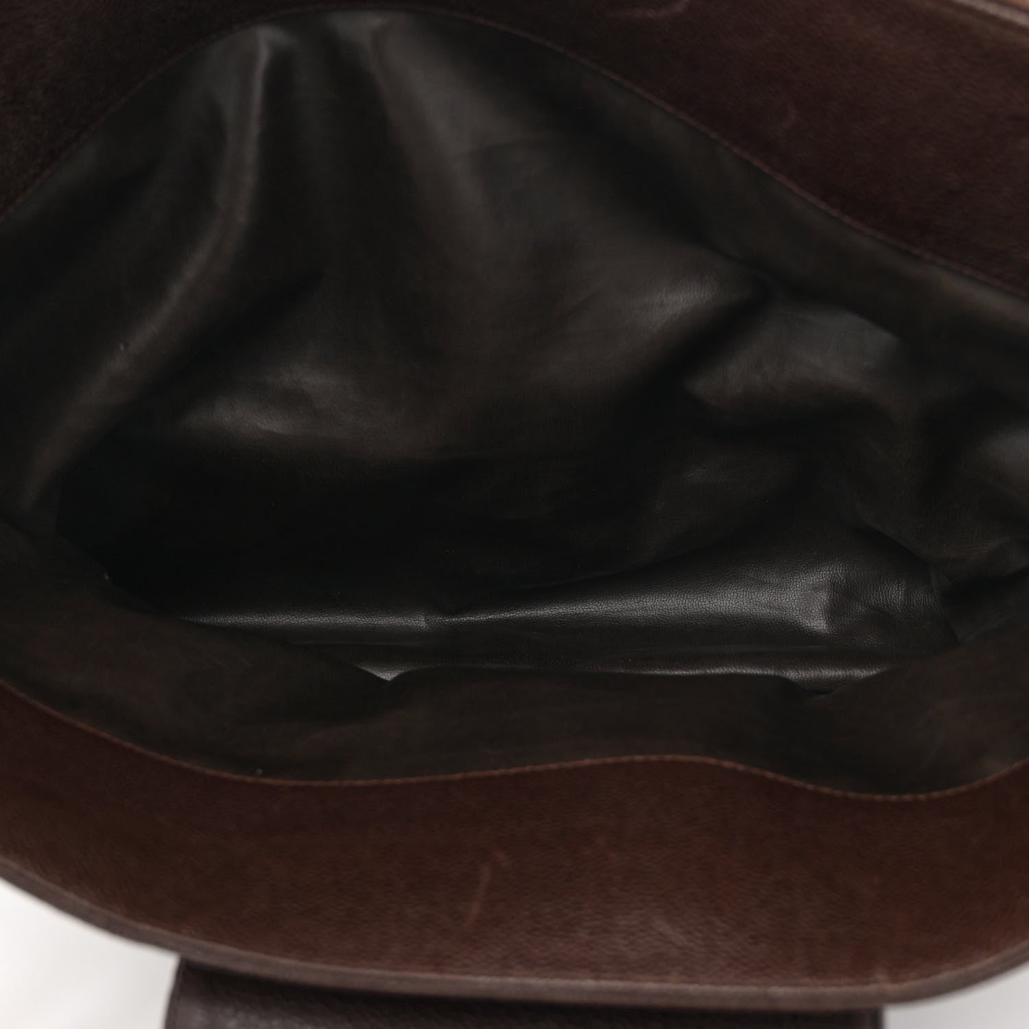 Chanel Caviar XL Weekender Bag Brown 6 of 18