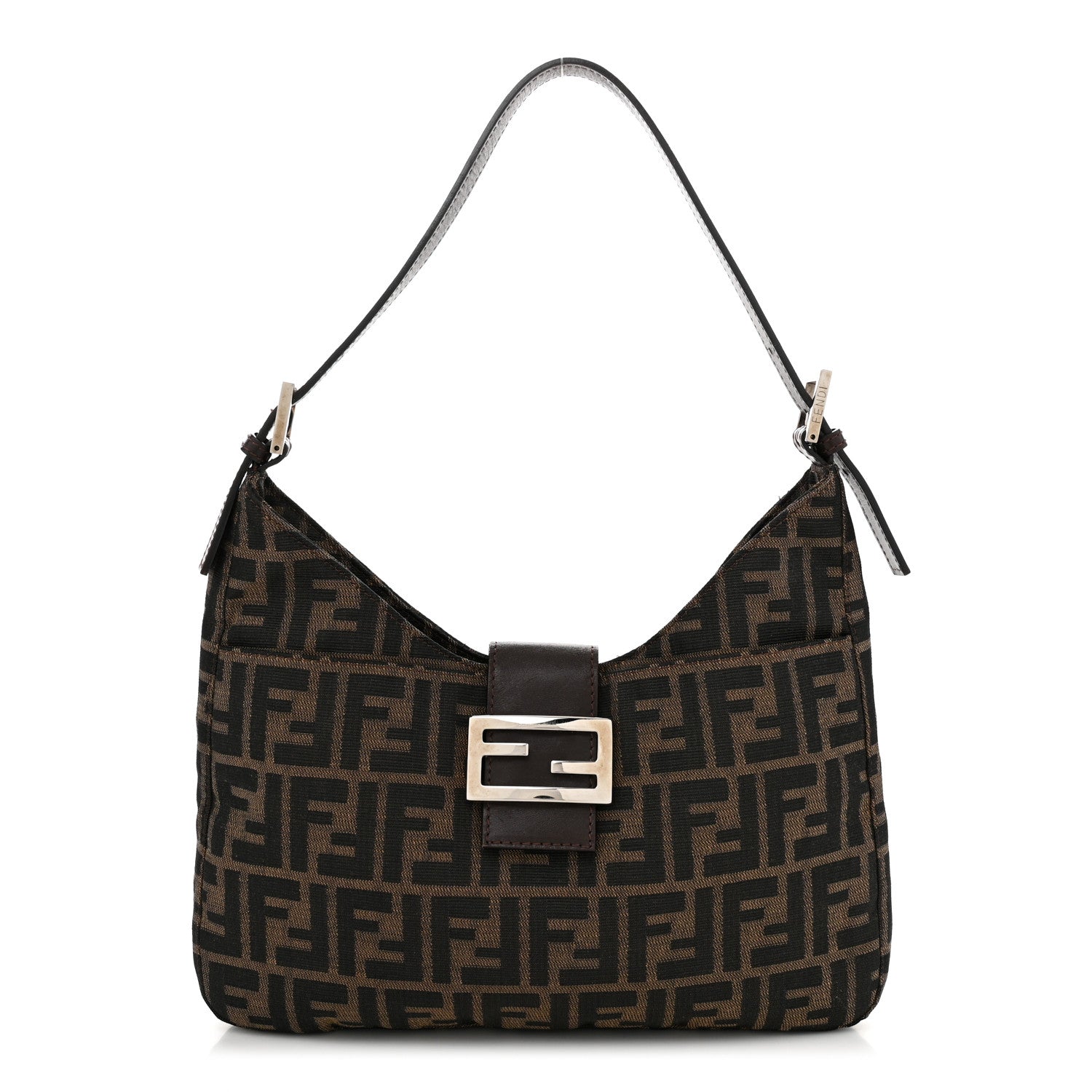 Fendi Zucca Hobo Tobacco 1 of 10