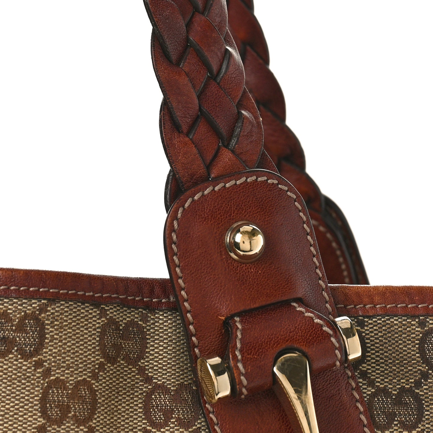 Monogram Medium Pelham Shoulder Bag Dark Brown