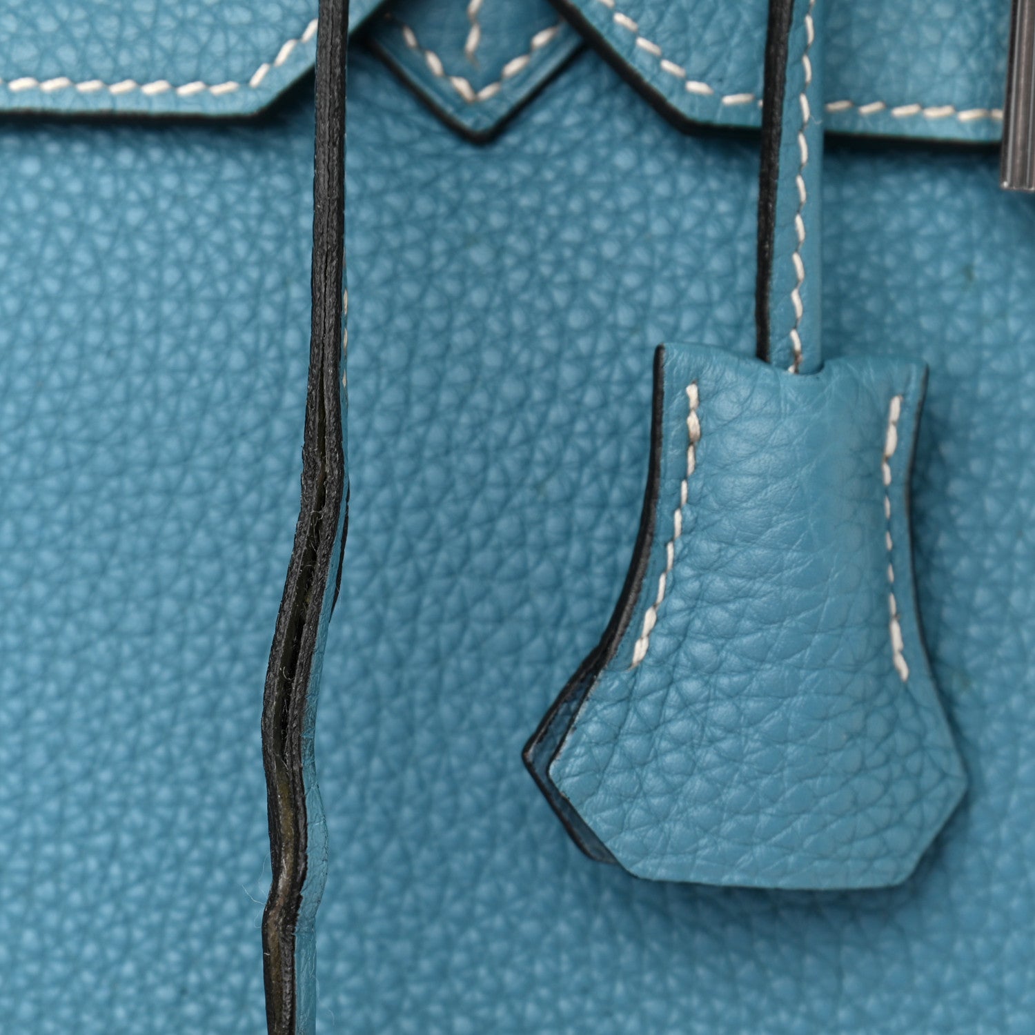 Hermes Togo Birkin 35 Blue Jean 13 of 13